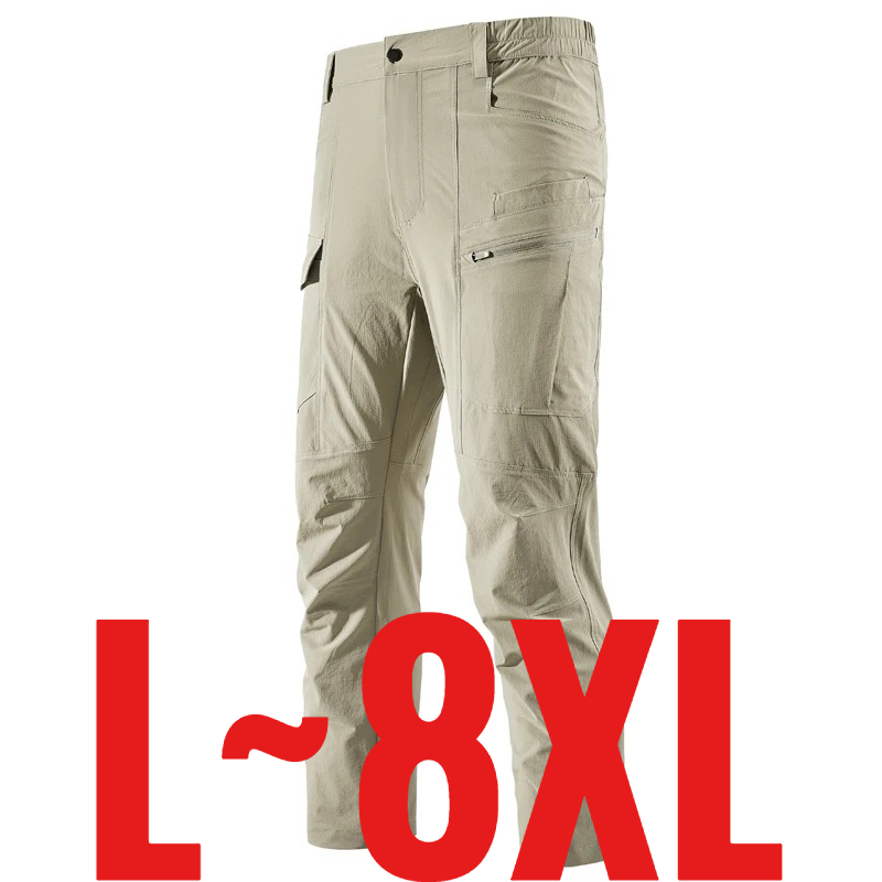 Fishing Pants Waterproof - 플러스 사이즈 8XL 남성 캐주얼 바지