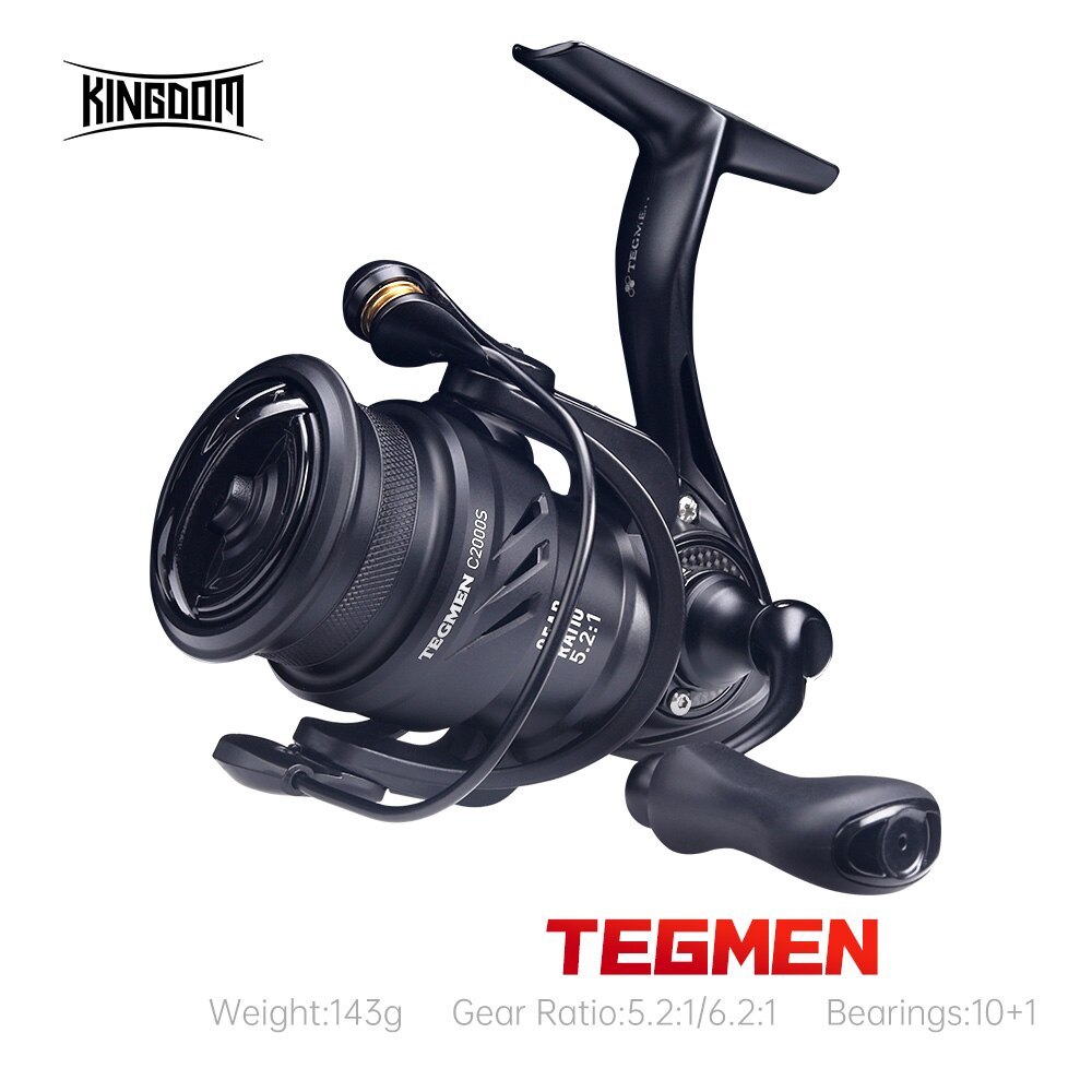 Abu Garcia Reel Max - Kingdom Tegmen 5.2:1 6.2:1 143g 회전