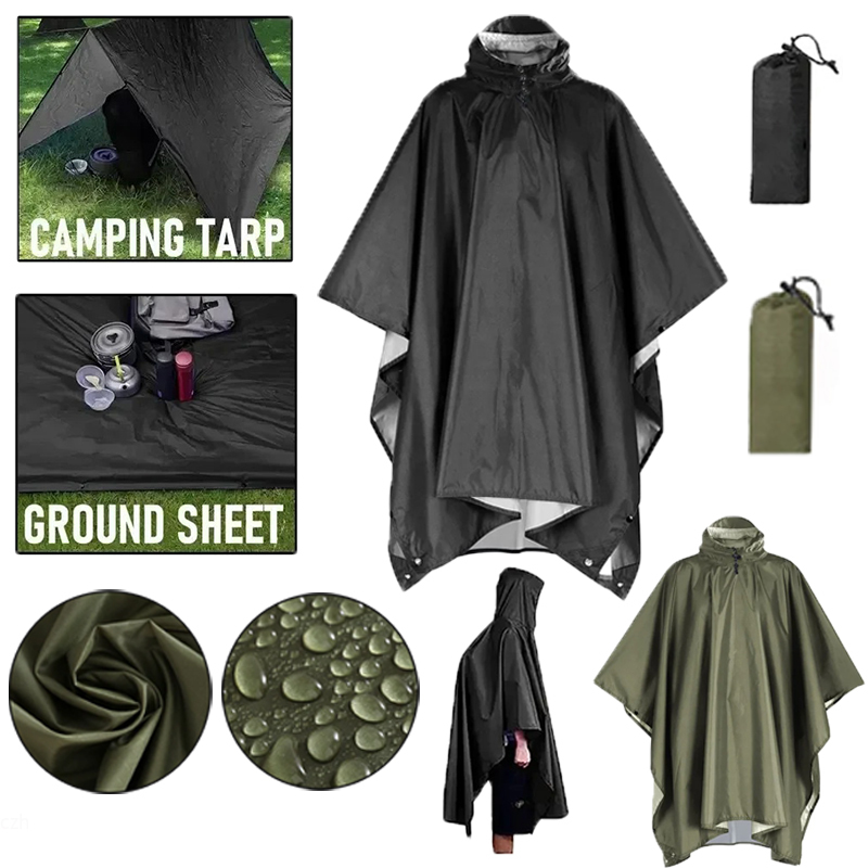 Fishing Rain Suit - 야외 3 In 1 군용 비옷