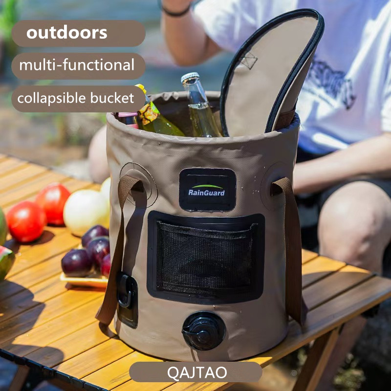 Fishing Bag Waterproof - 25L 휴대용 접이식 버킷 야외 여행용