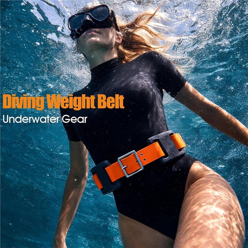 Fishing Belt - RTENTE-낚시용 다이빙 벨트 버클, 고무 다이빙