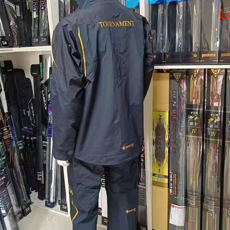 새로운 남성 낚시복 봄 가을 야외 고밀도 방수 낚시 비 - Fishing Rain Suit 리뷰 및 가격
