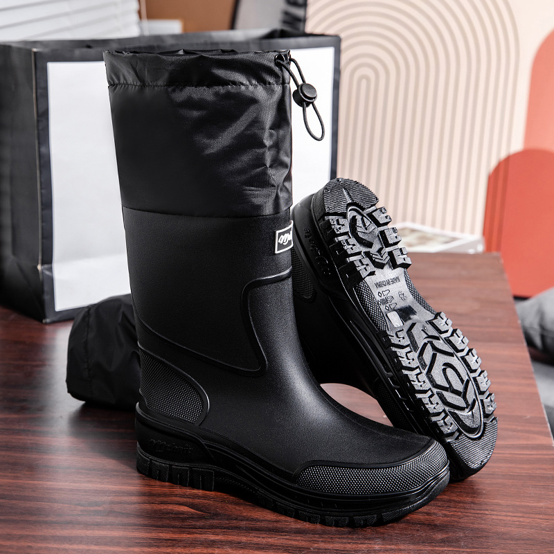 남성용 방수 낚시 배달 라이더 레인부츠, 튼튼한 두꺼운 - Fishing Boots 리뷰 및 가격
