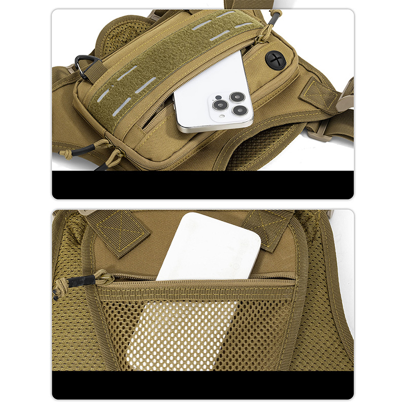 전술용 앞가슴 가방 조끼 캠핑 사냥 숄더백 남성 낚시  - Fishing Backpack 리뷰 및 가격