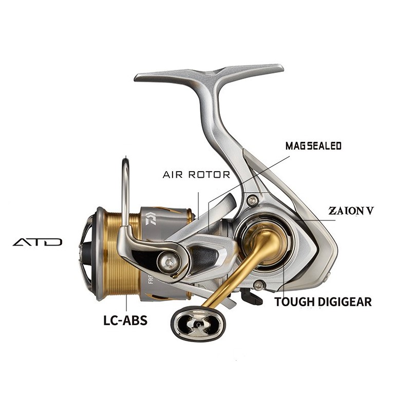 DAIWA 21 FREAMS LT 스피닝 낚시 릴 7+ - Daiwa Reel Fuego 리뷰 및 가격