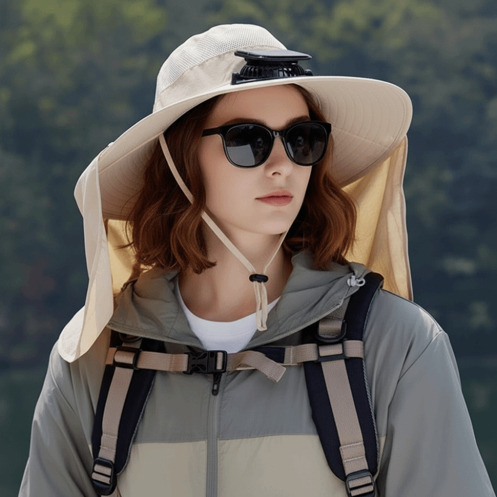 패션 UPF50+ 솔라 팬 모자(숄 포함) 조절 가능한 - Fishing Hat 리뷰 및 가격