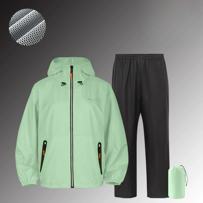 남녀공용 방수 반사 레인슈트 (자전거, 낚시, 작업,  - Fishing Rain Suit 리뷰 및 가격